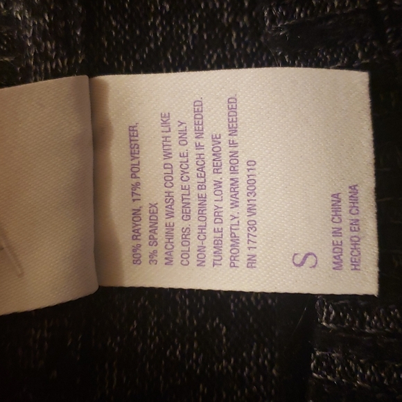 Small Stars Above (Perfectly Cozy Fabric) Dk Gray Sweater - Picture 4 of 9